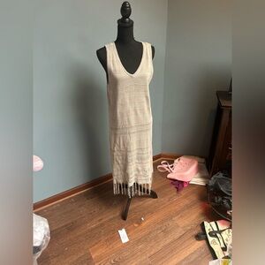 Tommy Bahama Cream Midi Dress